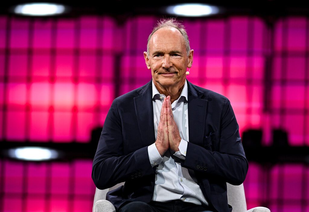 O ιδρυτής του World Wide Web, Sir Tim Berners-Lee. 