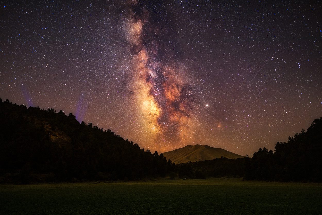 Αστεροφωτογραφία στη Ζήρεια