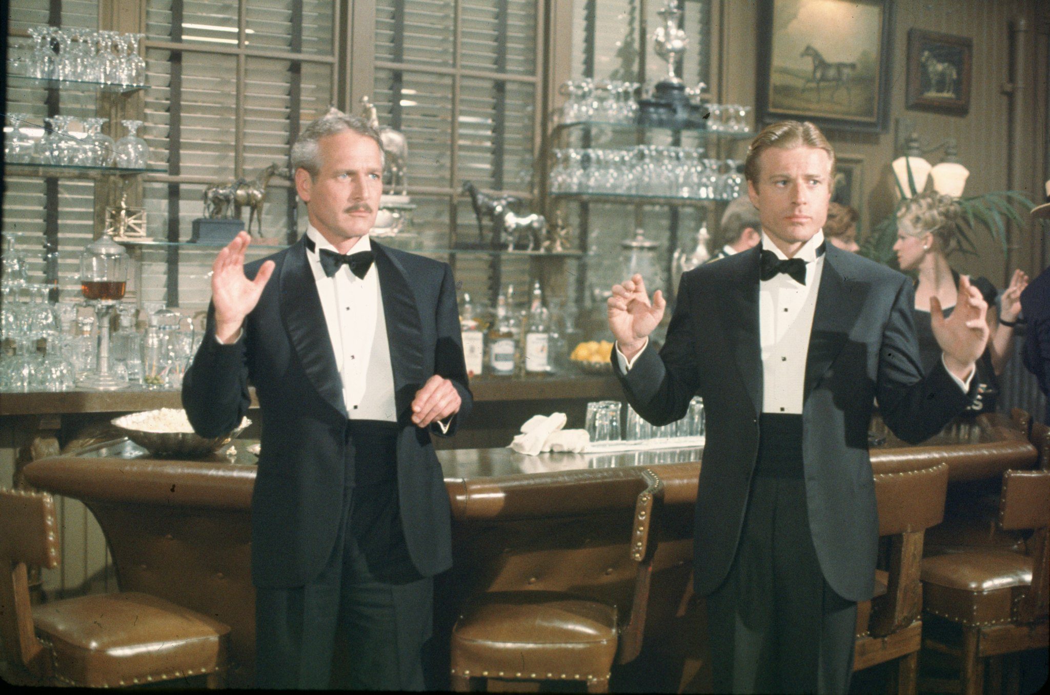 Paul Newman και Robert Redford στην ταινία The Sting