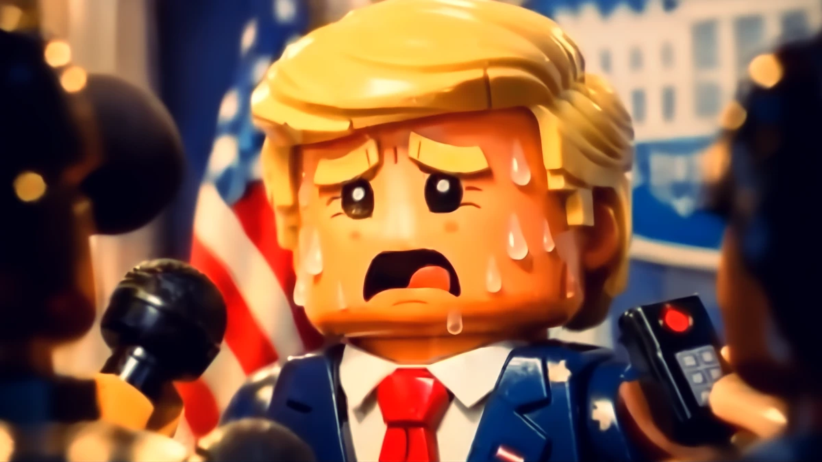 O Ντόναλντ Τραμπ ως χαρακτήρας Lego