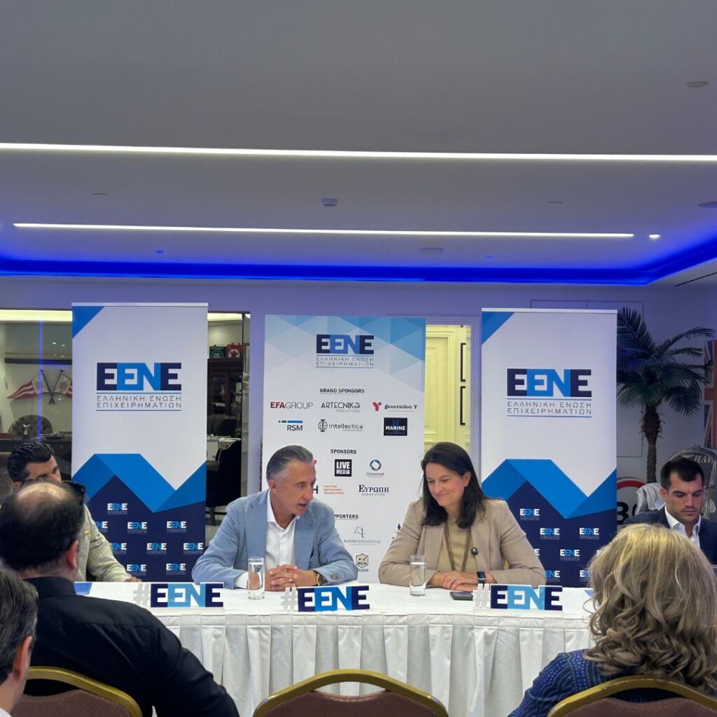 Υπουργός Εργασίας και Κοινωνικής Ασφάλισης, Νίκη Κεραμέως - Προέδρος Ε.ΕΝ.Ε., Κρίστιαν Χατζημηνάς