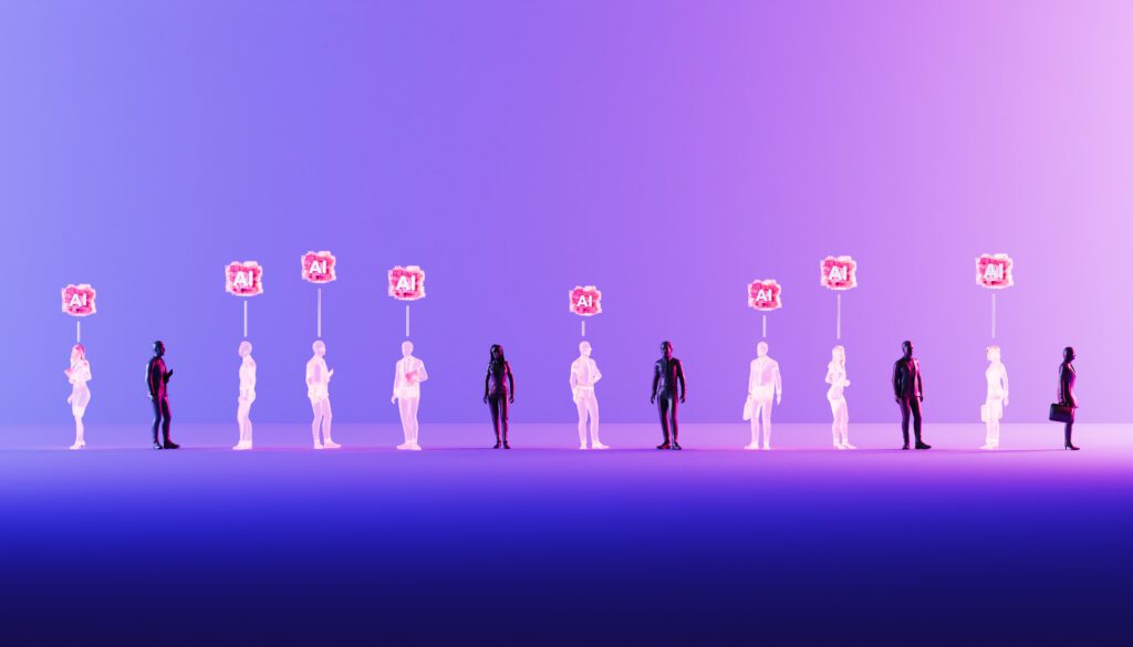 AI Workers Replacing Human Colleagues - Workforce Transformation