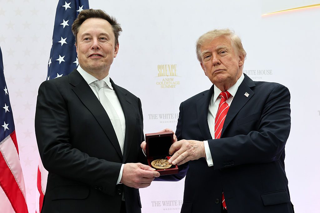 President Trump and Elon Musk